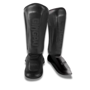 Protège-Tibias MMA Homme Gingpai noir