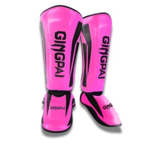 Protège-Tibias MMA Homme Gingpai rose