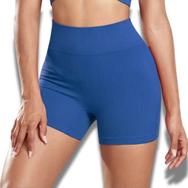 Short de compression MMA Femme bleu