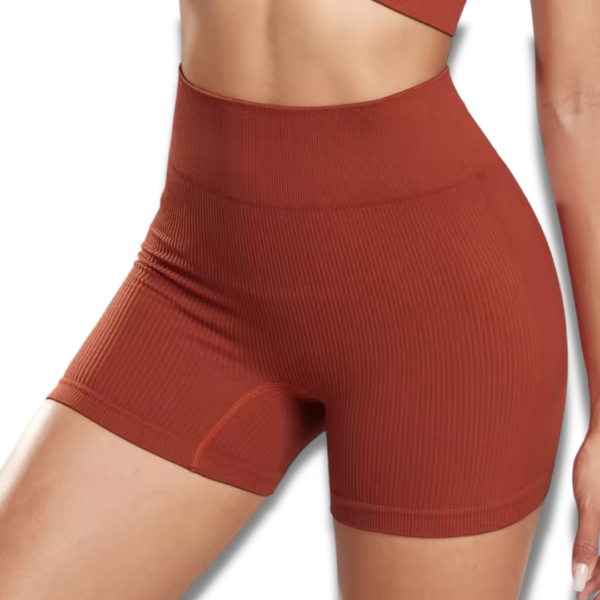 Short de compression MMA Femme rouge