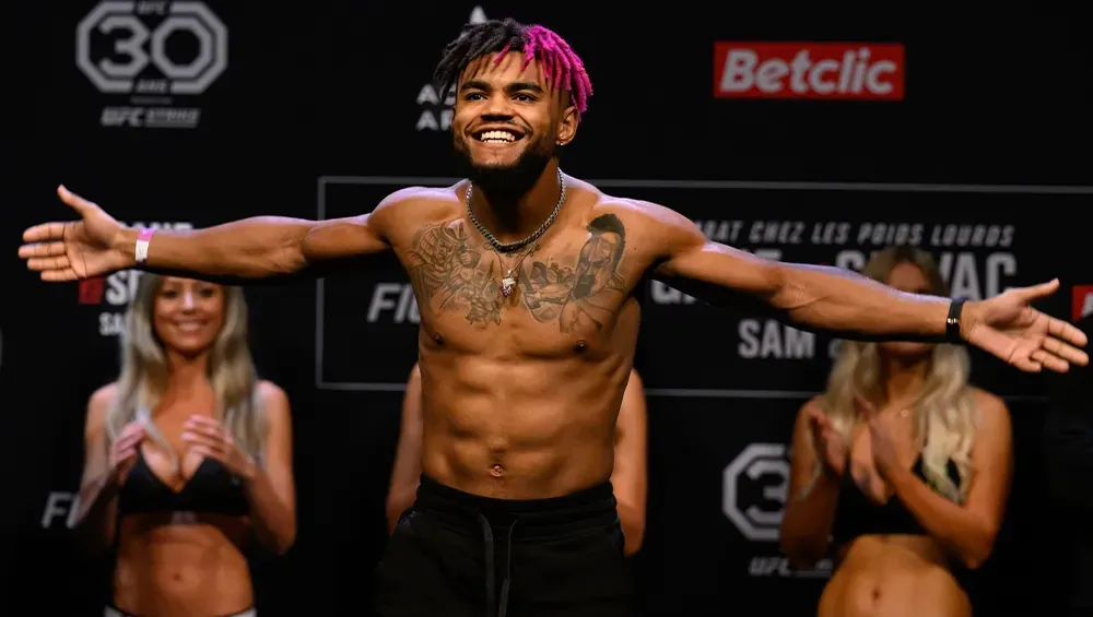 morgan charriere combattant francais ufc mma